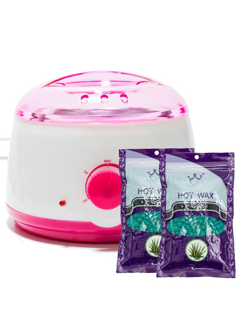 Wax Heater With 2pcs Hot Wax