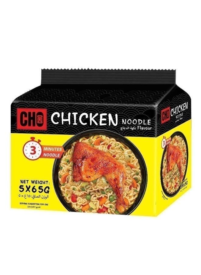 CHOCHO Chicken Noodles, Pack Of 5, China