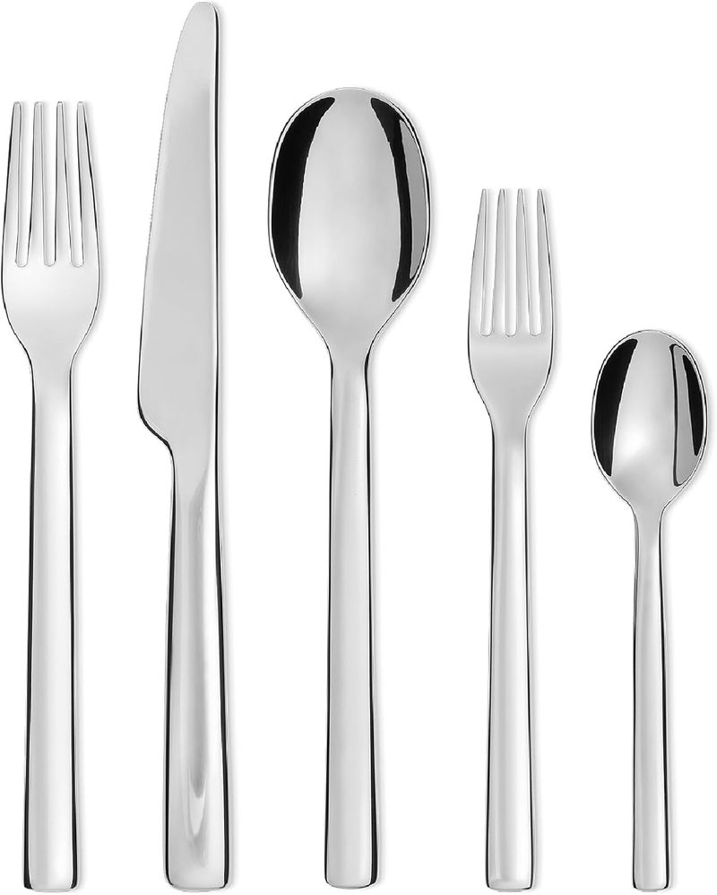Alessi  Ovale REB09S5  Design Cutlery Set 5 Pieces Stainless Steel - Image 1