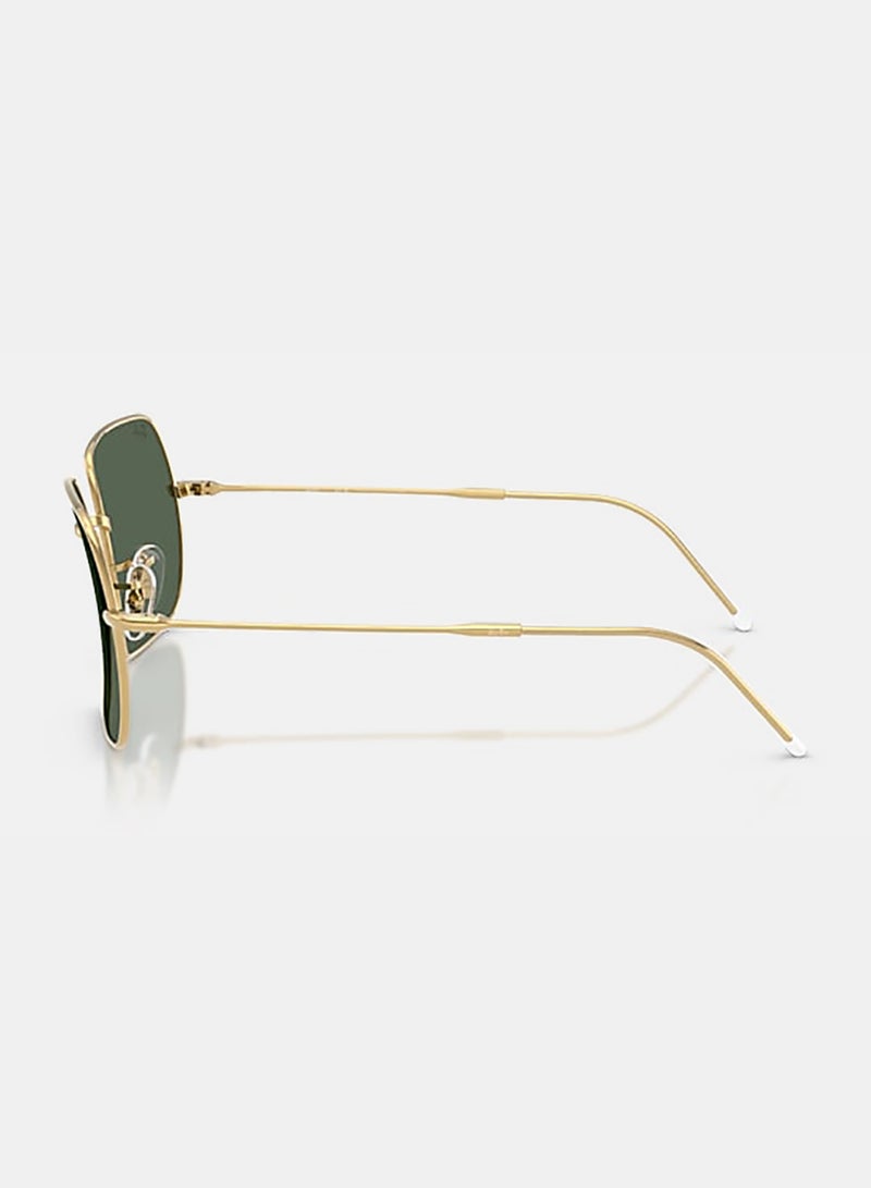 راي بان Women Women Full Rim Square Sunglasses 0RBR0104S 54 - Image 3