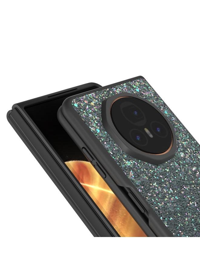 Zaboon Case For Honor Magic V3 Black Frame Colorful Glitter Phone Case  - Image 2
