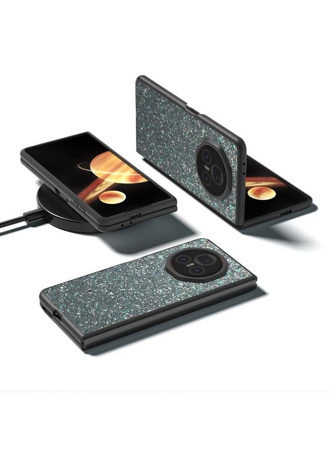 Zaboon Case For Honor Magic V3 Black Frame Colorful Glitter Phone Case  - Image 3