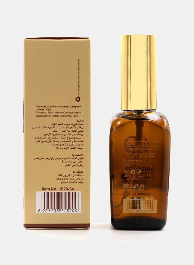 جيليز زيت الأرغان النقي 100٪ – علاج مغذي للشعر والبشرة – 100 مل - Image 2