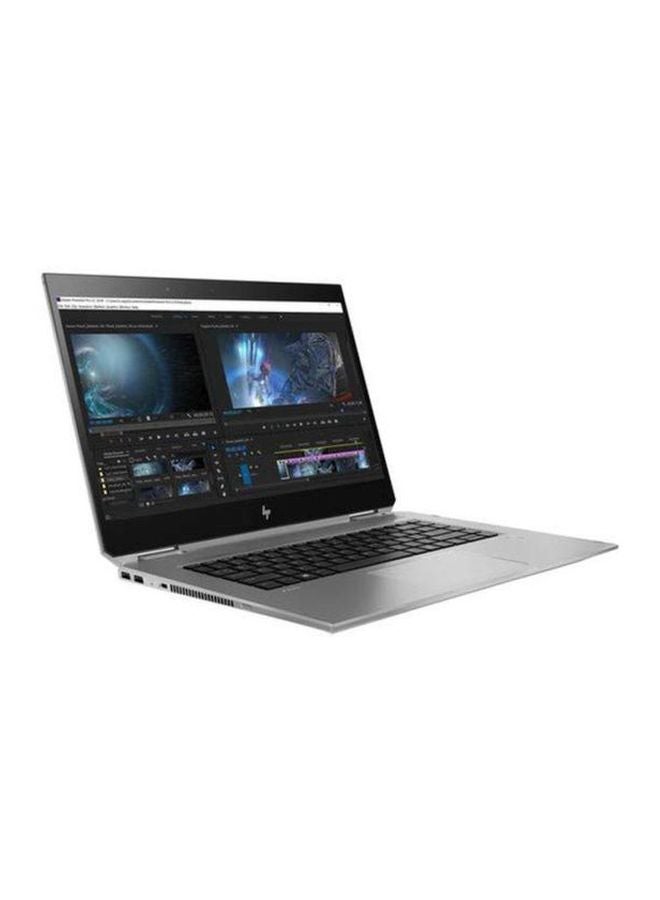 HP لابتوب زيد بوك ستديو X360 G5 ورك ستيشن قابل للتحويل 2 في 1 بشاشة مقاس 15.6 بوصة، ومعالج كور i5 وذاكرة رام سعة 8 جيجابايت ومحرك أقراص SSD سعة 256 جيجابايت وبطاقة رسومات إنتل 630 فائقة الوضوح فضي - Image 3