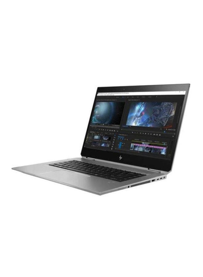 HP لابتوب زيد بوك ستديو X360 G5 ورك ستيشن قابل للتحويل 2 في 1 بشاشة مقاس 15.6 بوصة، ومعالج كور i5 وذاكرة رام سعة 8 جيجابايت ومحرك أقراص SSD سعة 256 جيجابايت وبطاقة رسومات إنتل 630 فائقة الوضوح فضي - Image 4