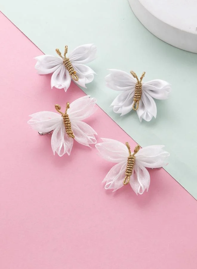 Take Two Set of 4 - Butterfly Hair Clips