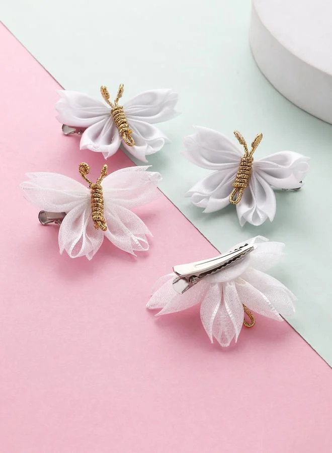 Take Two Set of 4 - Butterfly Hair Clips
