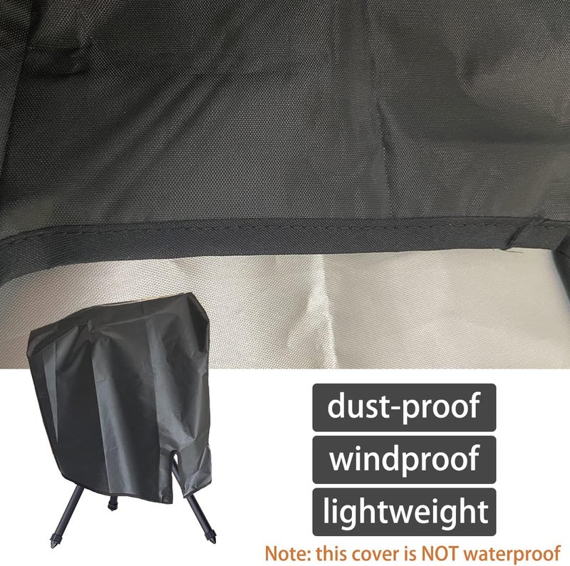 J&C Telescope Cover & Case - Outdoor, Dustproof, Lightweight, DSLR Camera Cover (Black) - Image 3