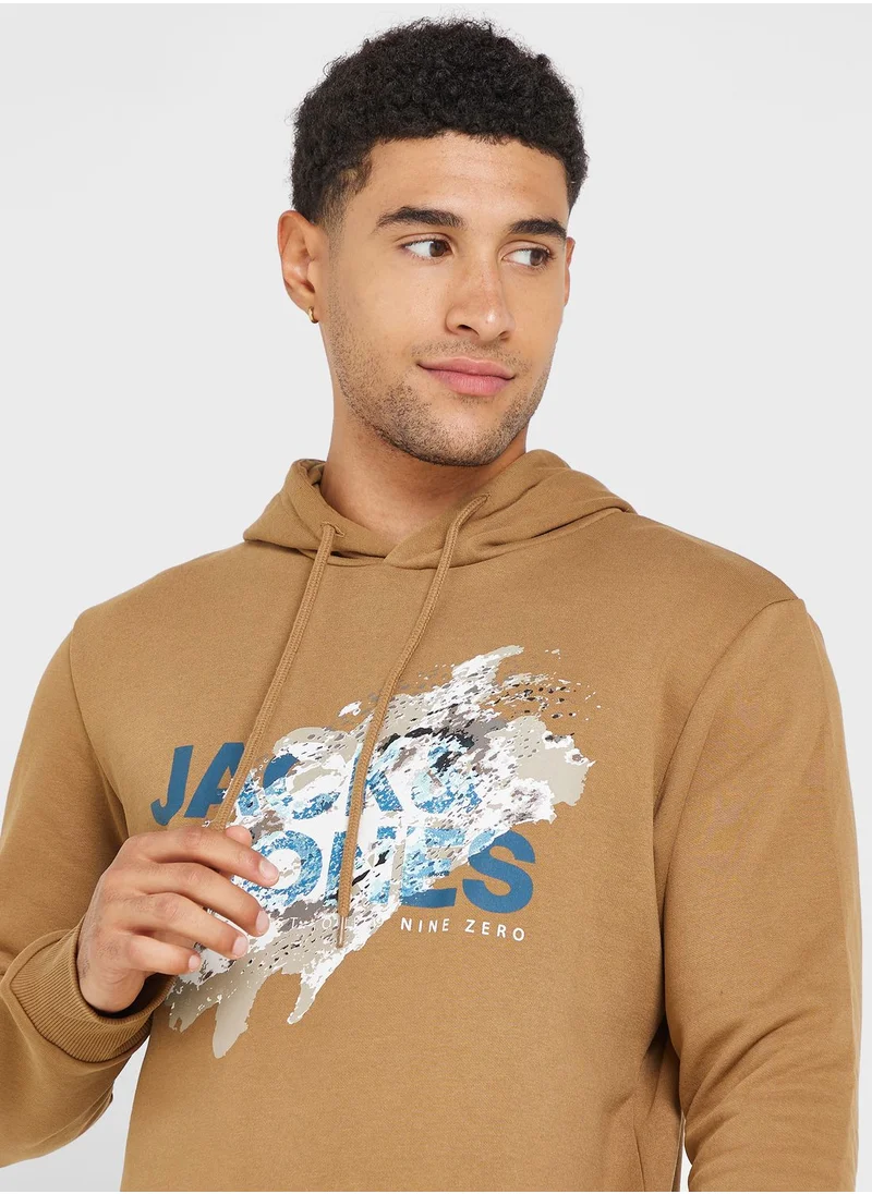 JACK & JONES Graphic Hoodie