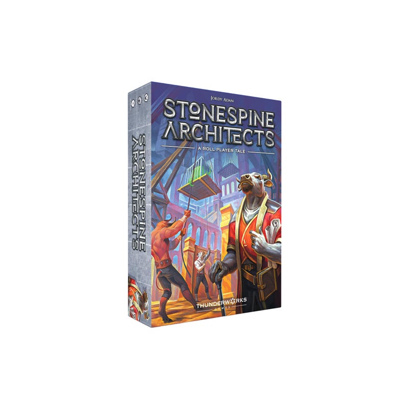 Thunderworks Games Stonespine Architects Board Game  The CardDrafting Game of Dungeon Design  Competitive Labyrinth Building Strategy Family Game  4560 Minutes for 15 Players Ages 10 by Thunderworks Games - Image 3