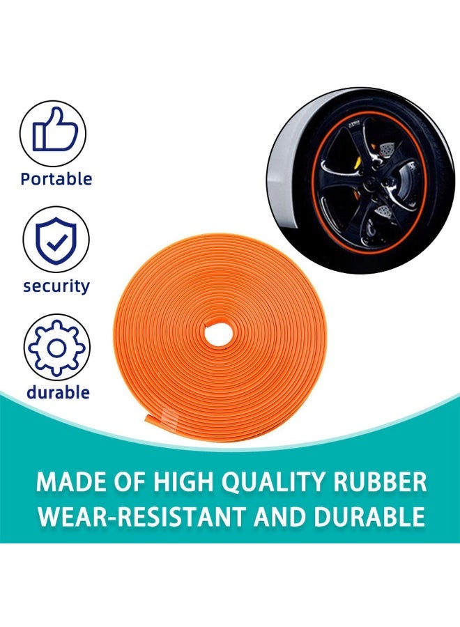 MUNTAQI Car Tyre Wheel Rim Protector Sticker Strip - Image 2
