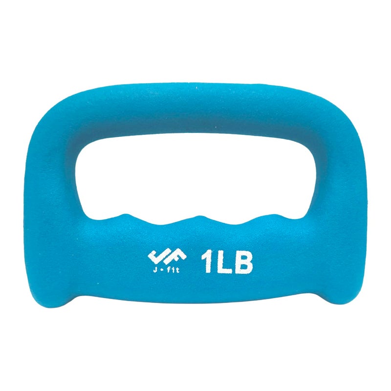 JFIT j/fit 1lb Neoprene Grip Dumbbell Weight - Image 1