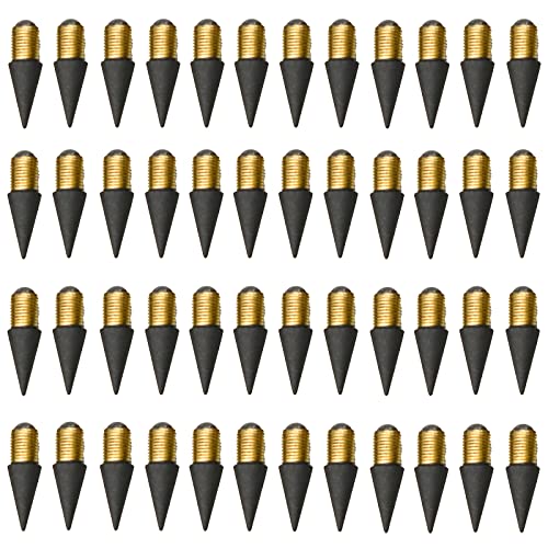 Lopenle 48 Pieces Everlasting Pencil Replaceable Nibs Infinity Pencil Leads Inkless Eternal Pencils Head For Writing Non-sharpeng Pencils - Image 1