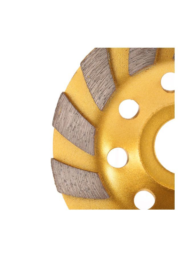 NIBEMINENT Grinding Wheel Disc Gold/Beige 100millimeter  - Image 4