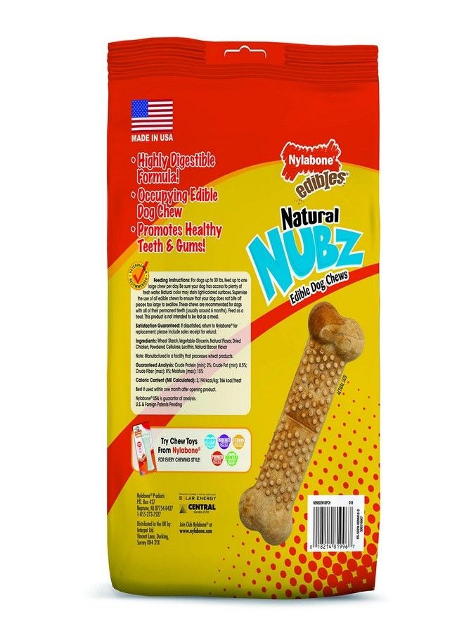 Nylabone Nylabone Nubz Natural Dog Chews, Treats For Large Dogs, 18 Count  - Image 3