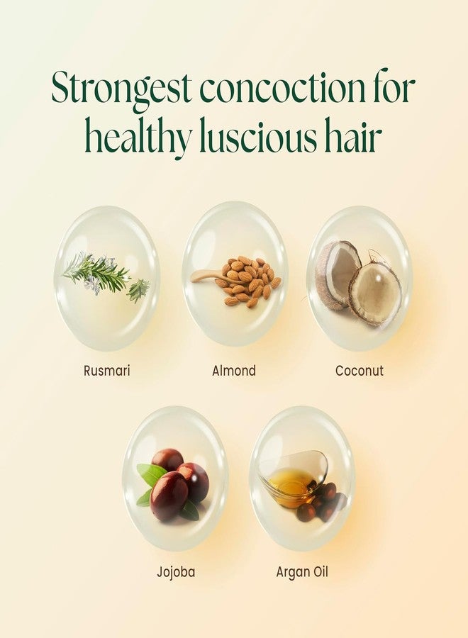 موها: زيت موها الأيورفيدي للشعر 5 في 1 لنمو الشعر والتحكم في تساقطه، مثبت سريريًا للحد من قشرة الرأس، 100 مل (عبوة من قطعتين) - Image 5
