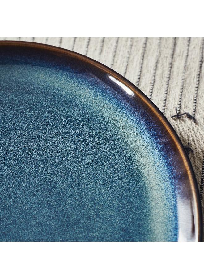 Zaboon Plate, Blue, 25 Cm - Image 4