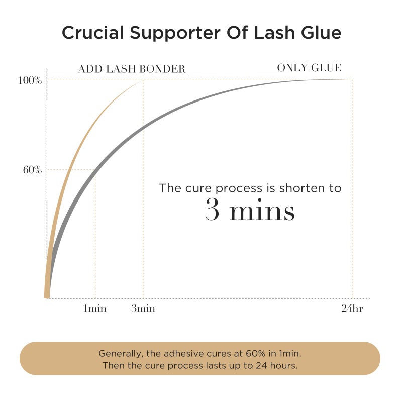 LASHVIEW لاصق لتمديد الرموش من لاشفيو، مثبت للرموش، معجل للصمغ، مثبت فائق لطول الاحتفاظ، منخفض التهيج، مقاوم للماء والزيت، يزيد من احتفاظ الرموش بنسبة تصل إلى 30% (15 مل) - Image 5