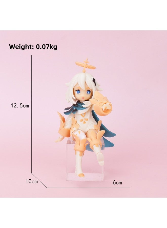 Mikhail Tour Surrounding Ornaments Can Li Paimon Desktop Decoration Doll Ornaments Lightning General Hand-held Collection Wholesale 