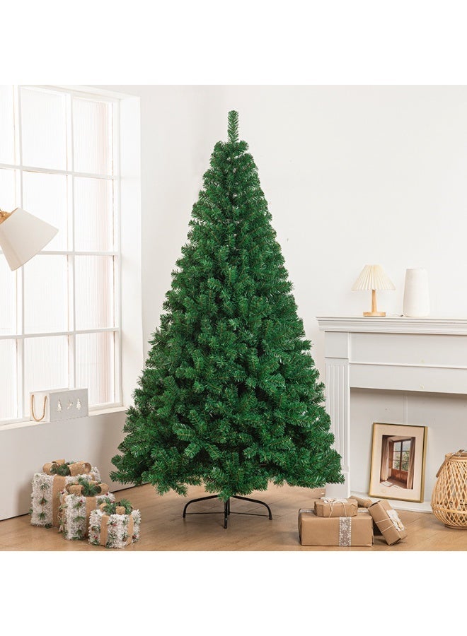 Bluejw Artificial Christmas Tree with Stand 1.5m/1.8m/2.1m - Effortless Assembly for Holiday Parties, Family Gatherings & Store Displays - Image 1