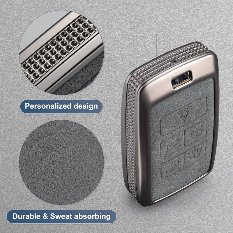 YO&YOYE يونيكورن (YO&YOYE) متوافق مع غطاء مفتاح لاند روفر (Land Rover Key Fob Cover) مع سلسلة المفاتيح (Keychain). - Image 3