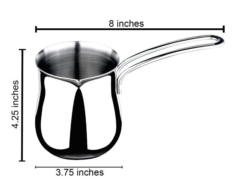 Cuisinox Stainless Steel Turkish Cezve Coffee Pot, 24 oz. - Image 2