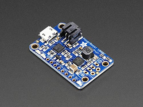 Adafruit PowerBoost 1000 Charger - Rechargeable 5V Lipo USB Boost @ 1A - 1000C - Image 1