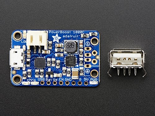 Adafruit PowerBoost 1000 Charger - Rechargeable 5V Lipo USB Boost @ 1A - 1000C - Image 2