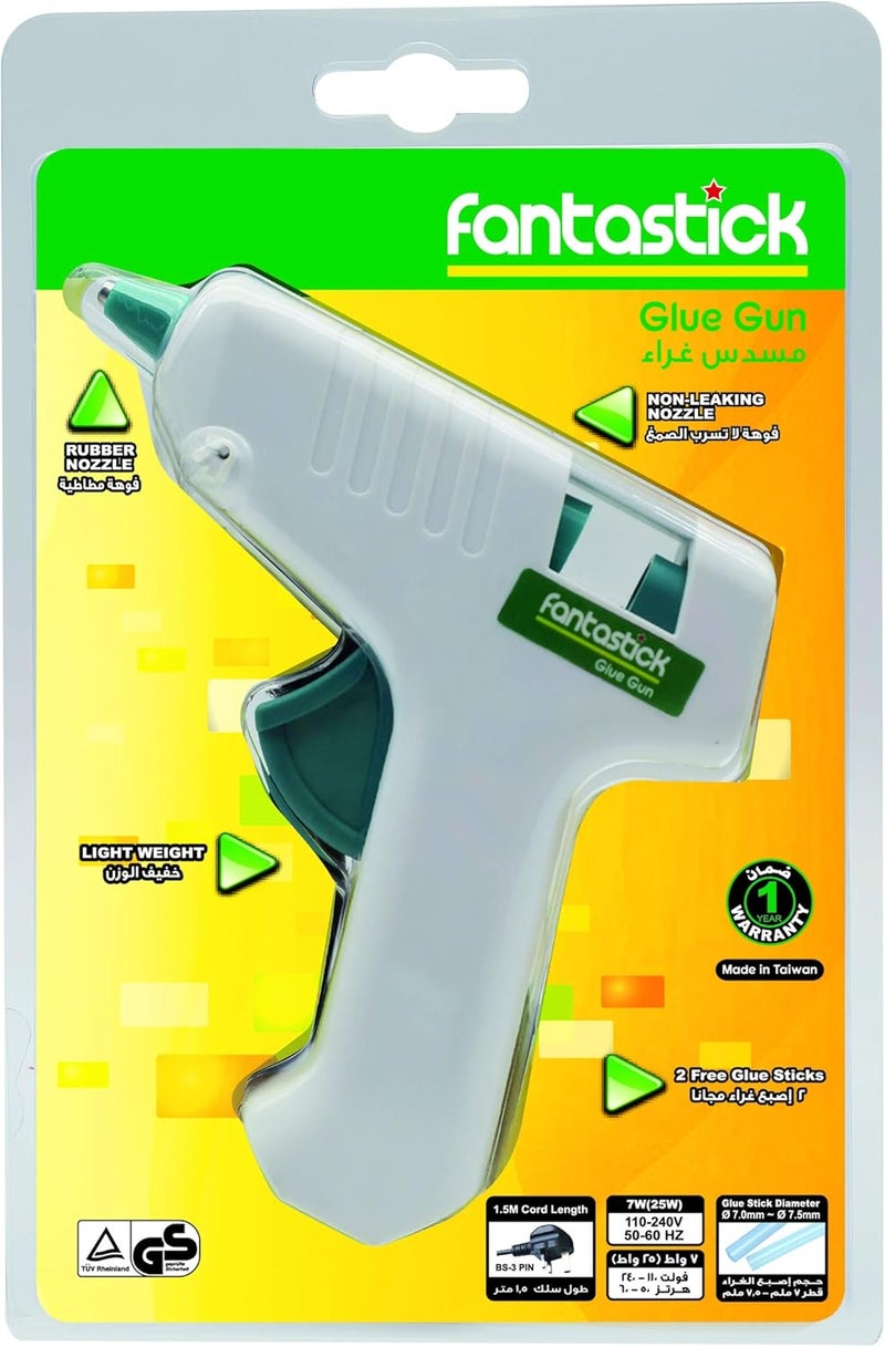 Fantastick Standard Glue Gun 7W(25W) with Non-Leaking Rubber Nozzle