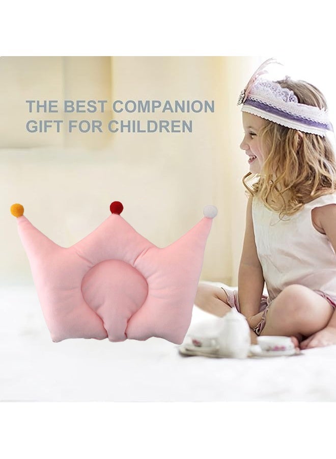 Berma Baby Portable Baby Pillow, Adjustable Cute Cartoon  Soft and Cozy Pillow, Ergonomic Design Soft Hypoallergenic Pillows for Newborn Babies Sleeping Prevent Flat Head - Image 4