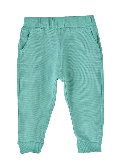 Boys' Textured Elastic Waist Joggers