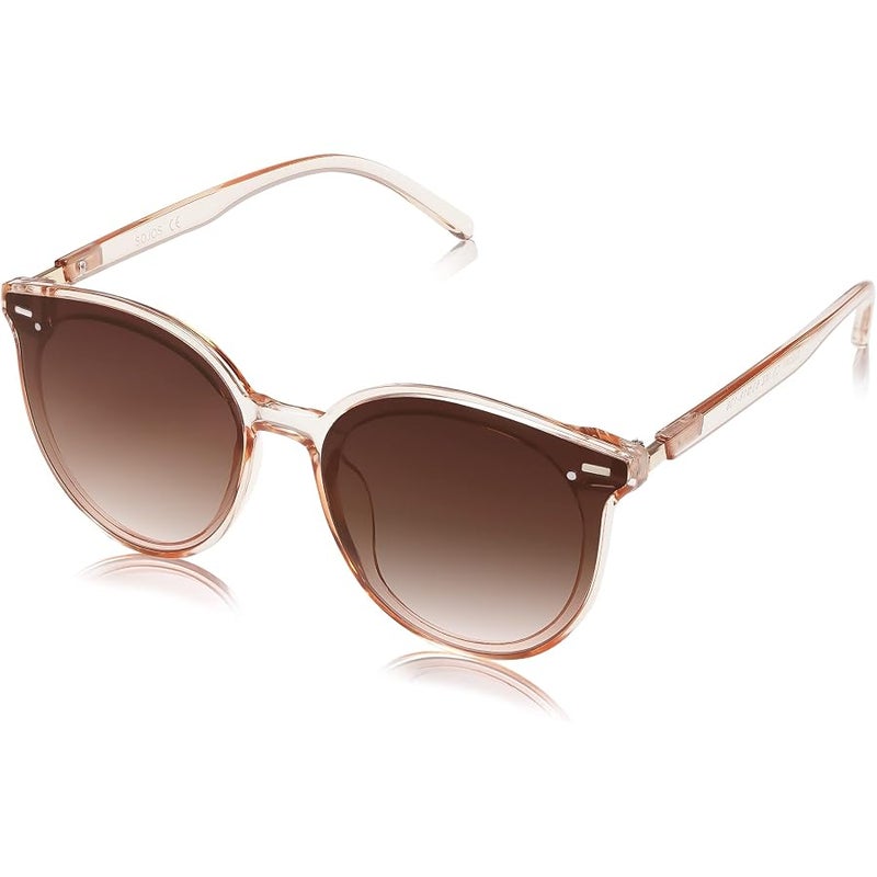 Sojos Classic Retro Round Sunglasses Women Men Large Glasses SJ2067 - Image 1