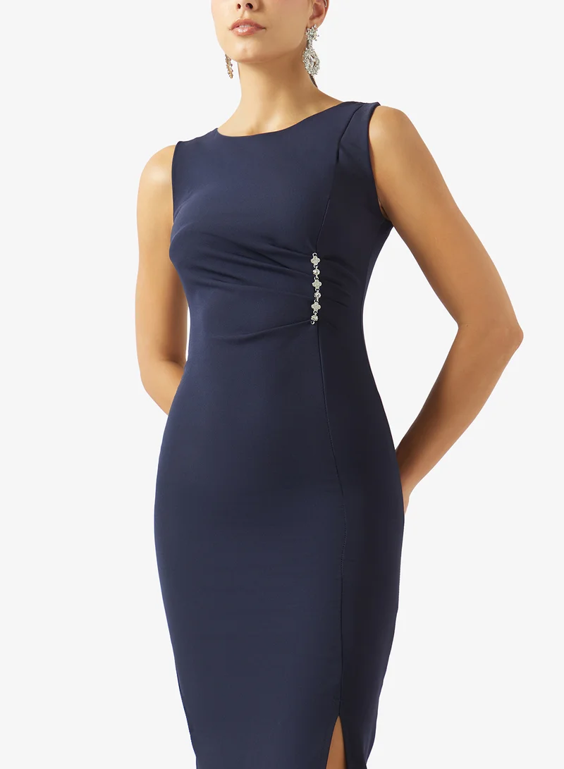 Ella  Shift Dress With Ruched Waist for Women | Best Price UAE