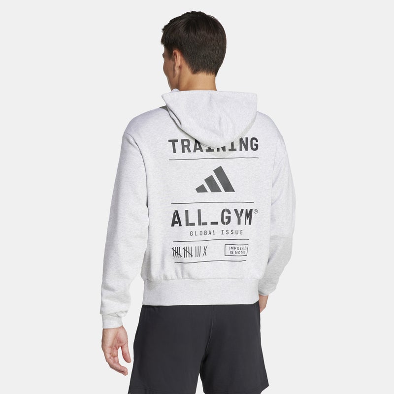Adidas Men's All-Gym Category Pump Hoodie - Image 2