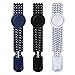 SUTOUG No Tie Shoelaces Reflective Elastic Shoelaces Quick Release Shoelaces Suitable for Adults and Children 3 Pairs Black White Royal Blue - Image 3