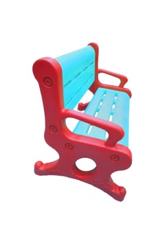 EMZJ Durable Plastic Kids Children's  Home Room Playschool Garden Lounge Park Bench  - Image 4
