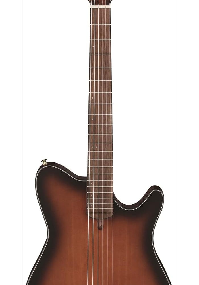 Ibanez FRH10N-BSF Brown Sunburst Flat Classical Guitar - Image 1