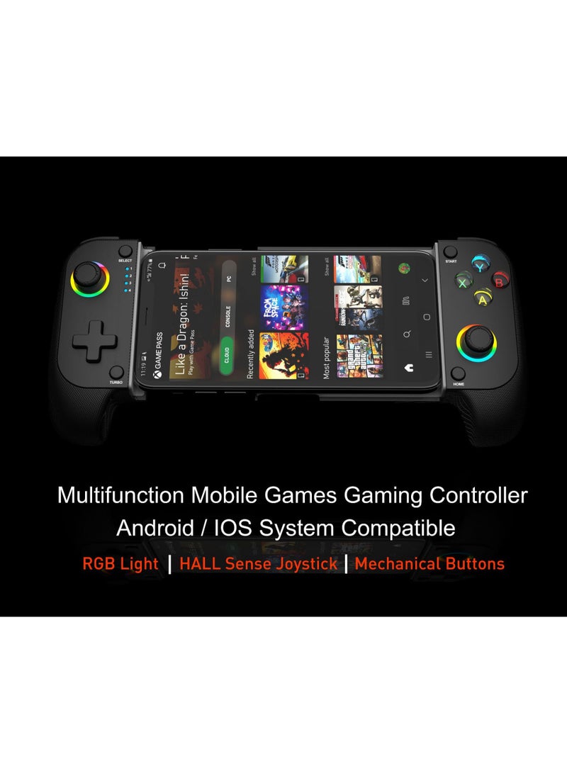 Western Mountains Multiple Controller Modes More controller mode options: X HOME Android controller mode Y HOME Nintendo Switch controller mode A HOME Button mapping mode B HOME Cloud gaming mode (Blue-Red) - Image 3