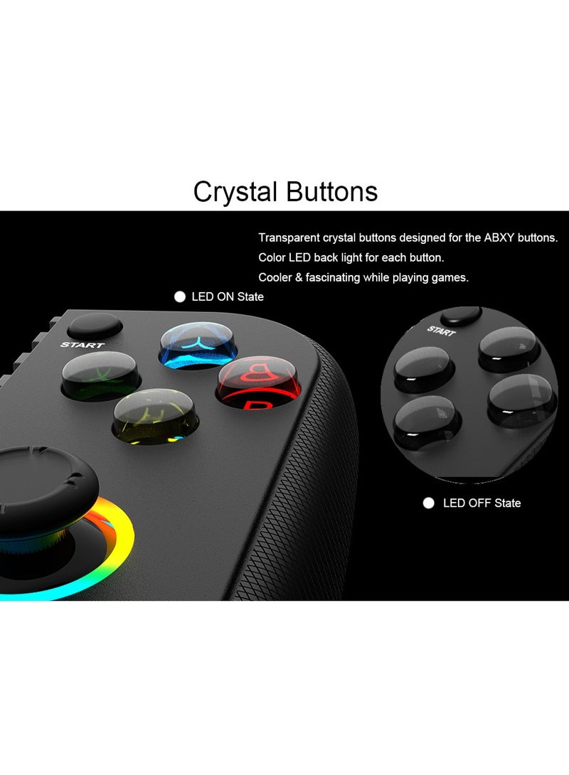 Western Mountains Multiple Controller Modes More controller mode options: X HOME Android controller mode Y HOME Nintendo Switch controller mode A HOME Button mapping mode B HOME Cloud gaming mode (Blue-Red) - Image 4