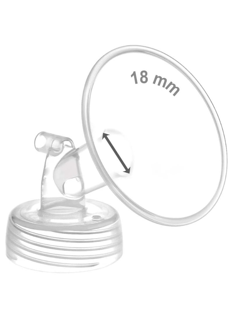 SYOSI Pump Part for Spectra S1 S2 Spectra 9 Plus Breastpump Incl Wide Mouth  One -18mm  Not Original for Spectra Not for Spectra Baby USA Parts  - Image 1