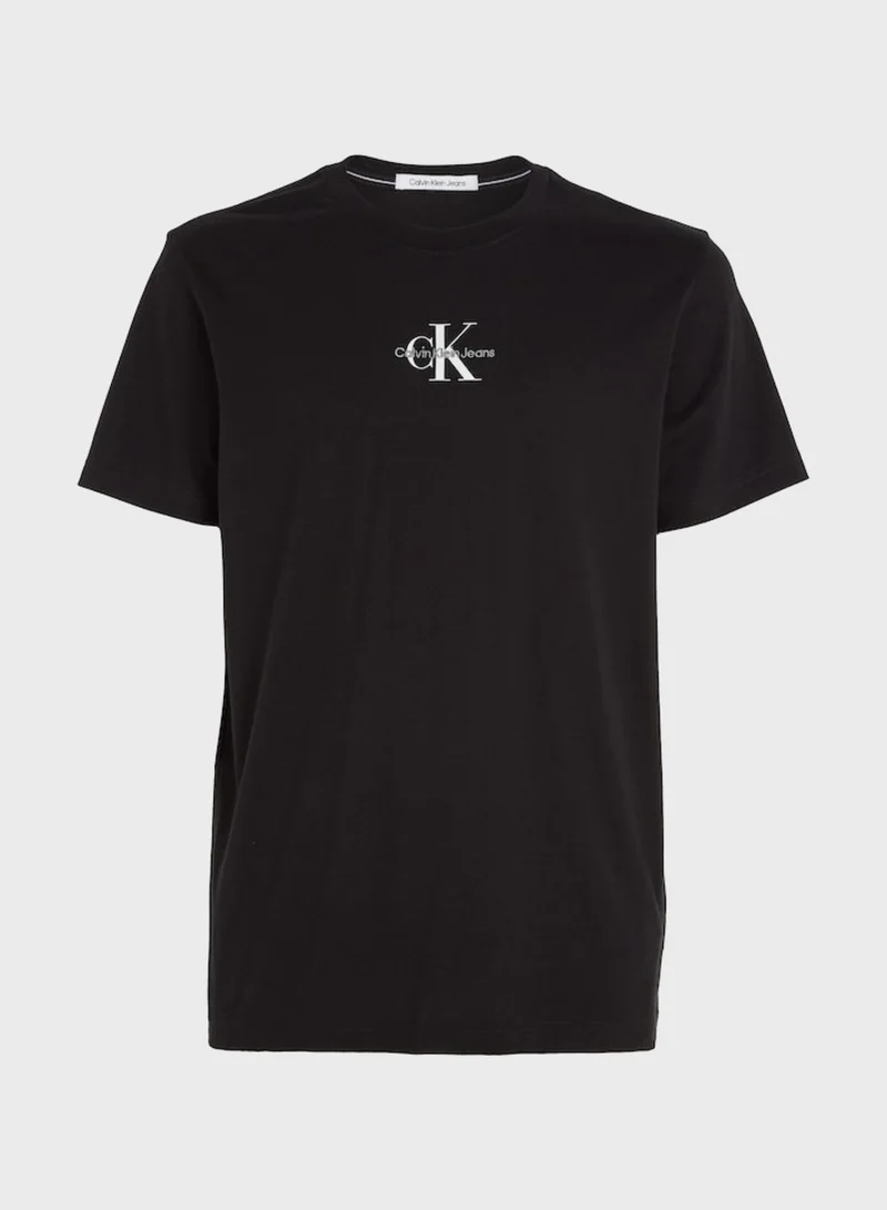 Calvin Klein Jeans Logo Crew Neck T-Shirt