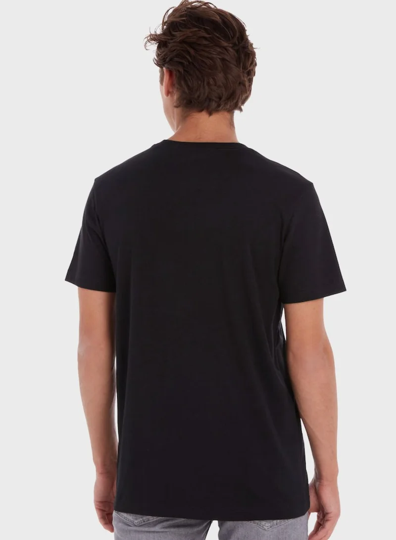 Calvin Klein Jeans Logo Crew Neck T-Shirt