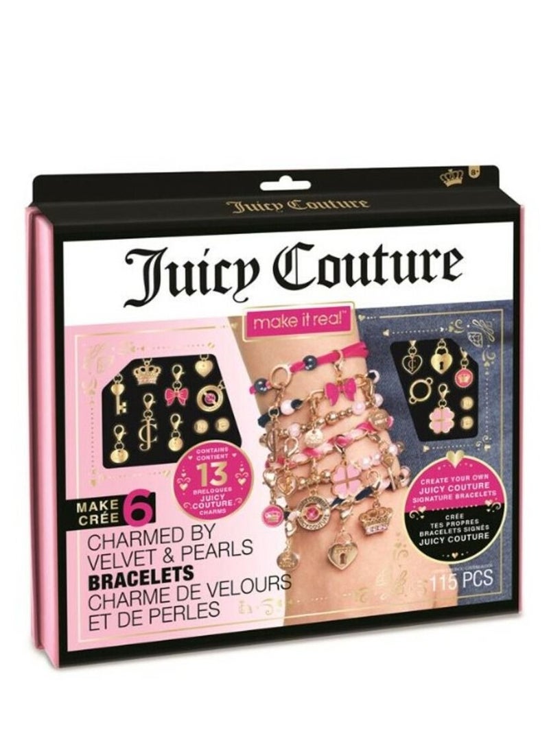 جوسي كوتور طقم سوار Charmed By Velvet & Pearls - Image 1