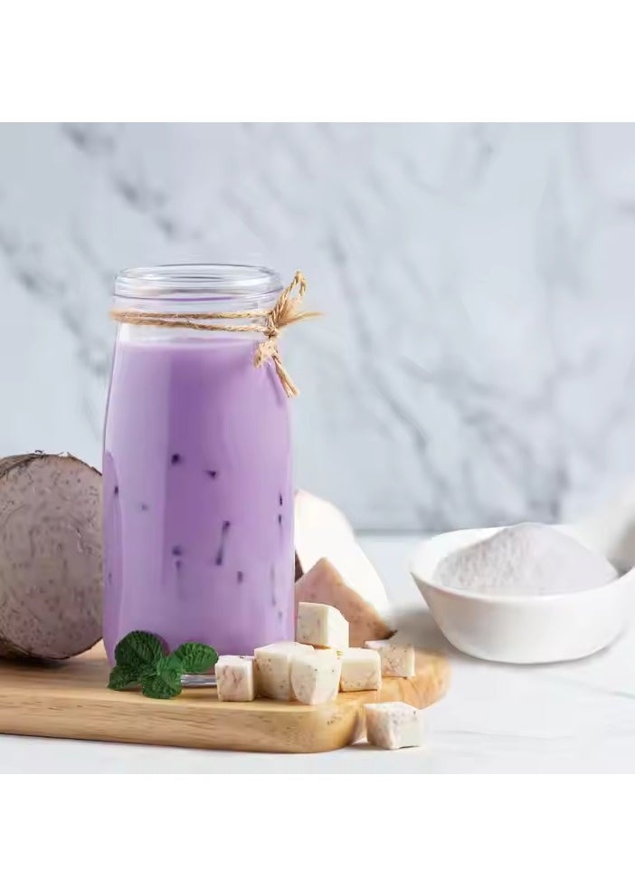BOSTON COOLERS - Boston Coolers Taro Flavored Powder 1kg – Premium Original Flavor for Bubble Tea, Fruit Tea, Milk Tea, Boba Tea, Smoothies, Shakes, and Desserts – Perfect for DIY Beverages - Image 1