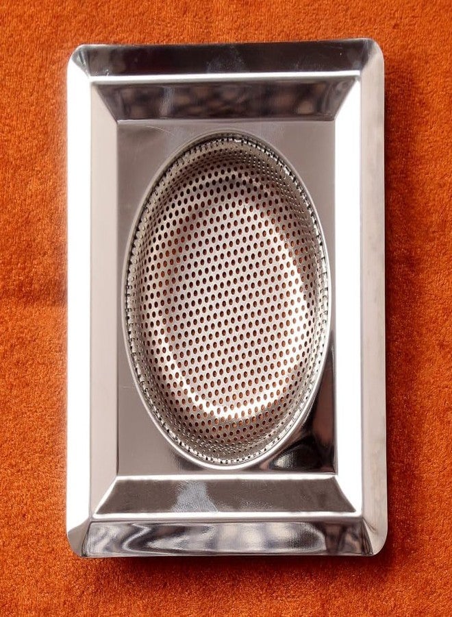 Decorcrafts Sink Strainer Kitchen Drain Basin Basket Filter Stopper Drainer (Square Steel Jali) - Image 4