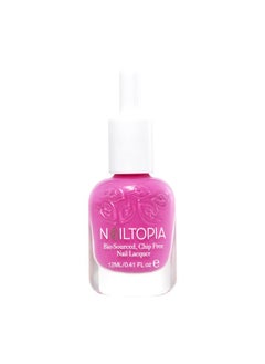 Nailtopia Biosourced Chipfree Nail Lacquer Fast Dry Nail Polish Superfoodinfused Natural Nail Polish Shes Iconic 0.41 Oz  - Image 1
