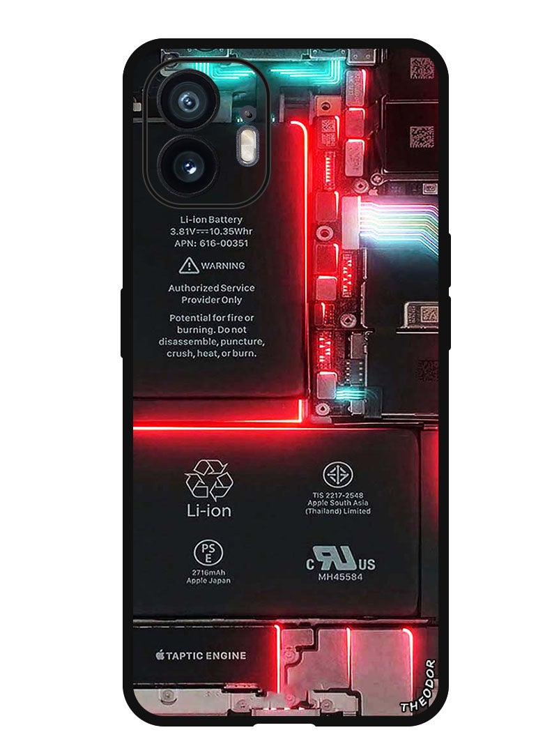 Theodor حافظة واقية مضادة للخدش والصدمات ومضادة للصدمات لهاتف لا شيء (2) لوحة الهاتف المحمول - Image 1