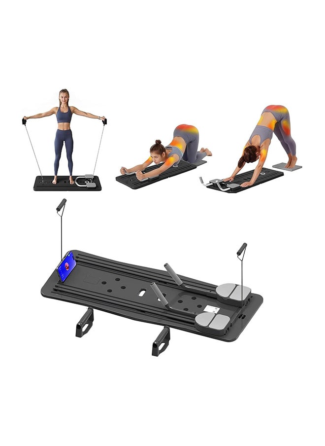 Max Strength Multifunctional Portable Abdominal Workout Board Plank Trainer Pilates (Grey)  - Image 1