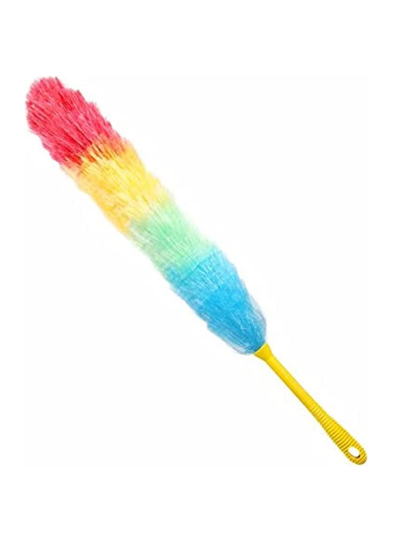 Microfiber And Plastic Static Duster Multicolour 64x15cm