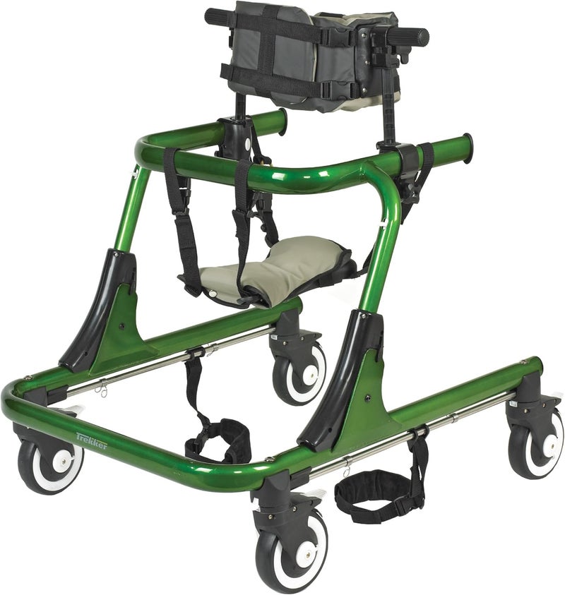 Wenzelite Drive Medical Trekker Gait Trainer Hip Positioner and Pad - Small, Black - Image 2